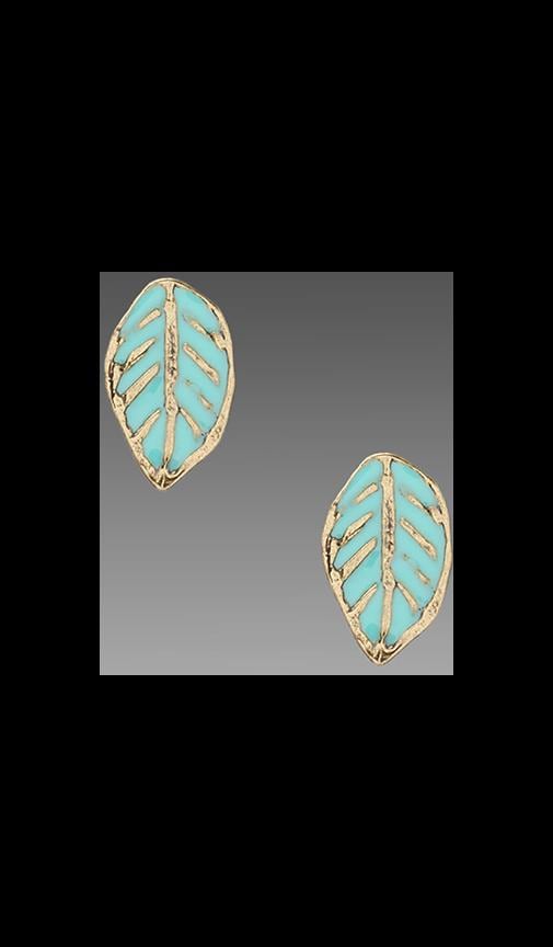 Leaf Stud Earrings