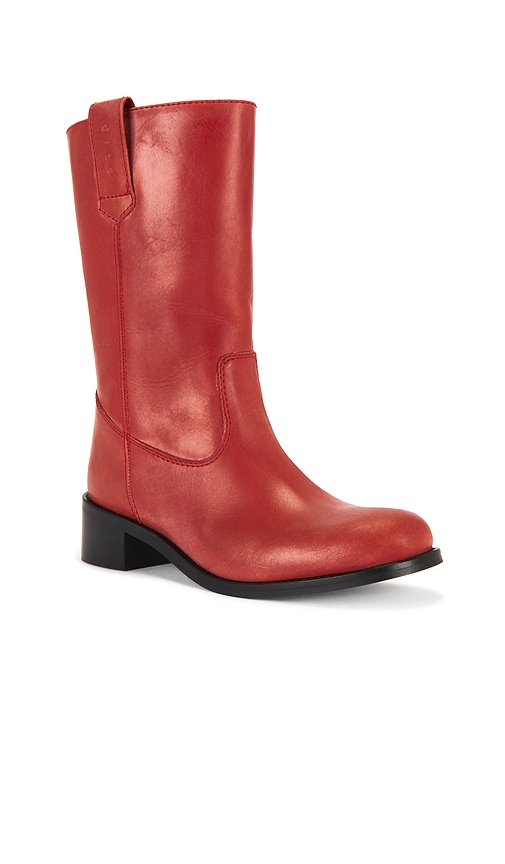 Dico Copenhagen Julia Gaucho Boot In Red
