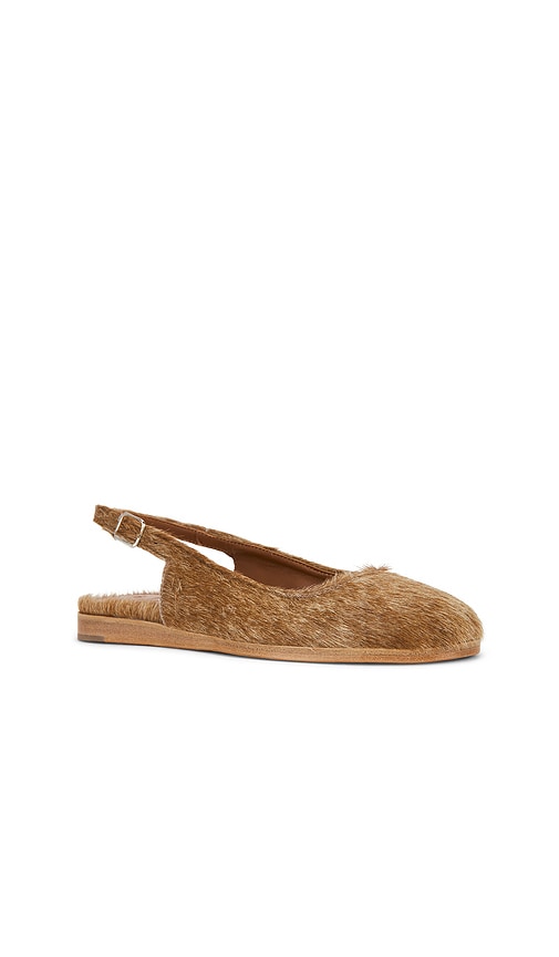 Dico Copenhagen Moa Slingback Flat In Brown