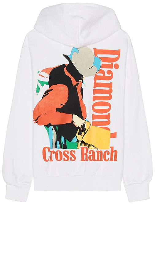 Diamond Cross Ranch Corral Hoodie in White | REVOLVE