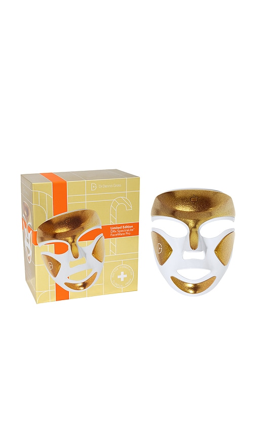 Dr. Dennis Gross Skincare Limited Edition DRx SpectraLite FaceWare Pro in Glittery Gold.