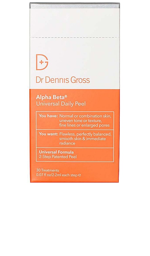 Shop Dr Dennis Gross Skincare Alpha Beta Universal Daily Peel 30 Treatments In N,a