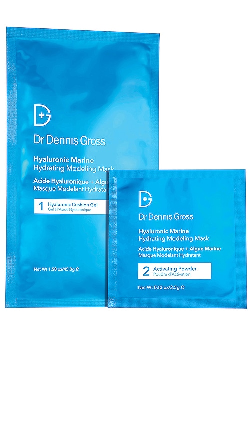 Shop Dr Dennis Gross Skincare Hyaluronic Marine Hydrating Modeling Mask In N,a