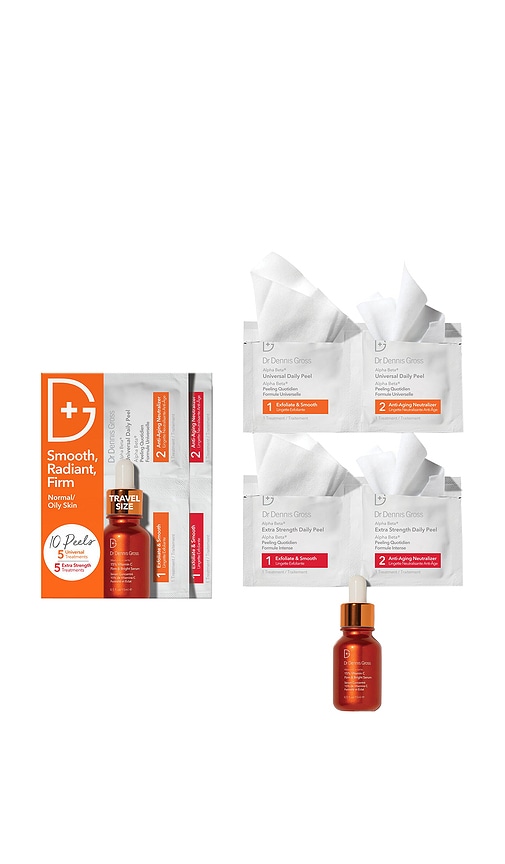 Dr Dennis Gross Smooth, Radiant, Firm Kit in Normal / Oily Skin.