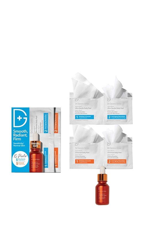 Dr Dennis Gross Smooth, Radiant Firm Kit in Sensitive / Normal Skin.