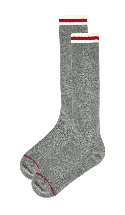 Damson Madder High Knee Çÿ­è¢œ Â€“ Ä»¿æ—§. Å°ºç � All. In Gray