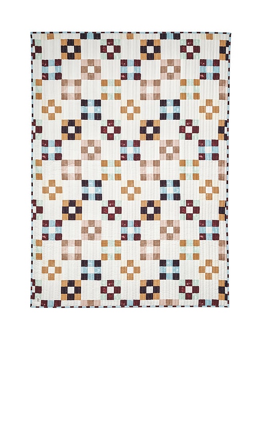 Damson Madder Bedding Throw