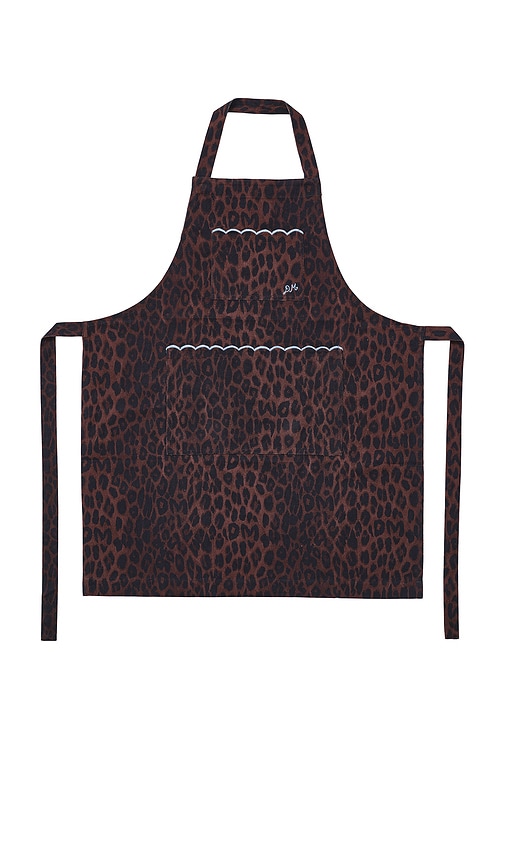 Damson Madder Scallop Apron