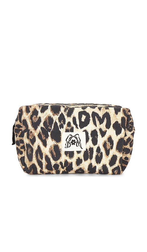 Shop Damson Madder Makeup Bag In Leopard