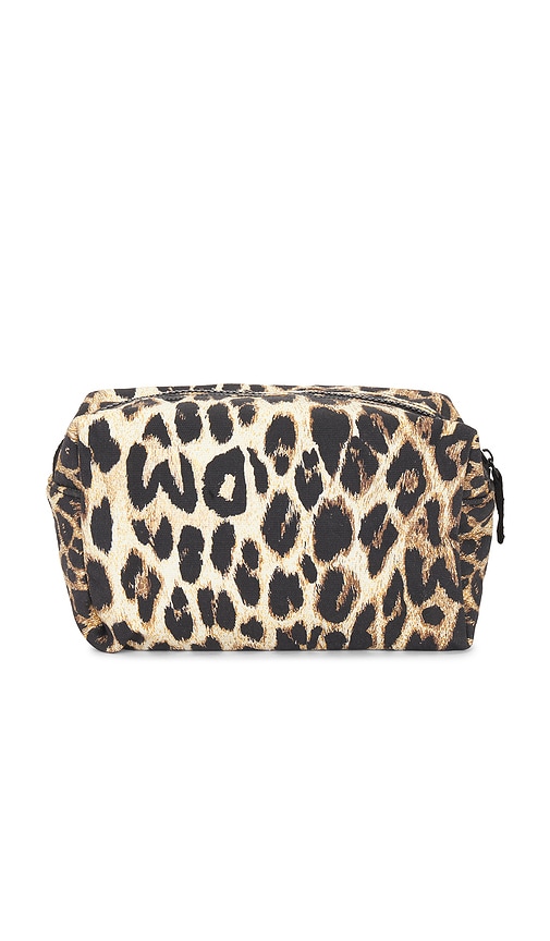 Shop Damson Madder Makeup Bag In Leopard