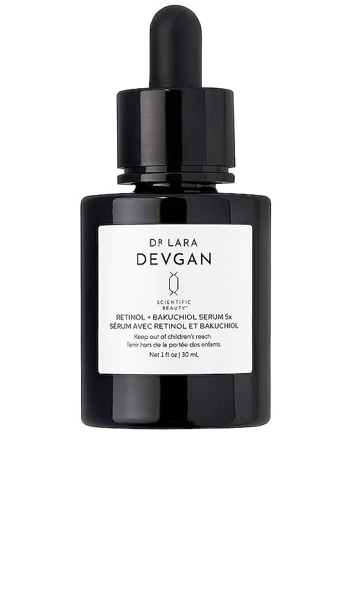 Product image of Dr. Devgan Scientific Beauty Retinol + Bakuchiol Serum 5x. Click to view full details