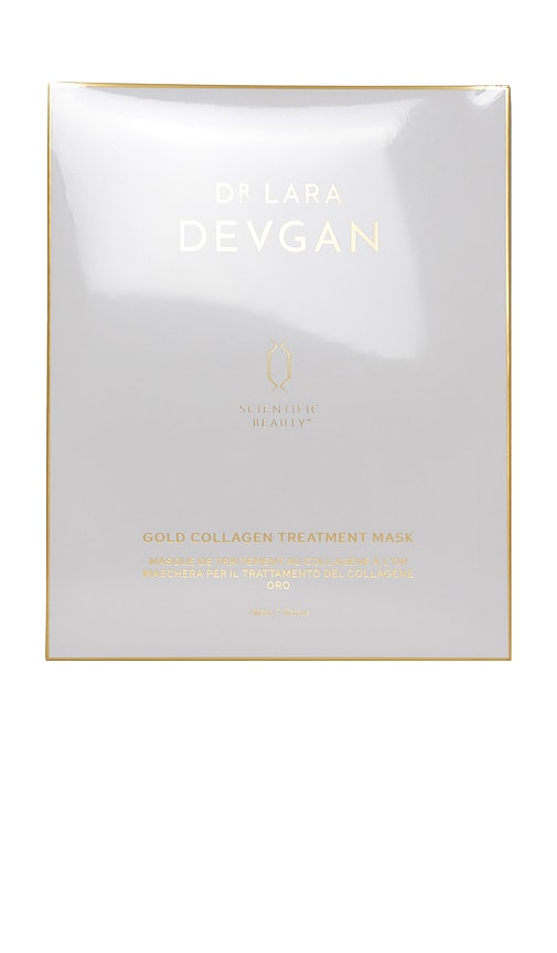  Dr. Devgan Scientific Beauty Mascarilla De Tratamiento Gold Infused Collagen Treatment Mask En Color Belleza: Na Talla All . 