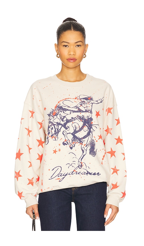 Daydreamer Rodeo Bf Crew In White