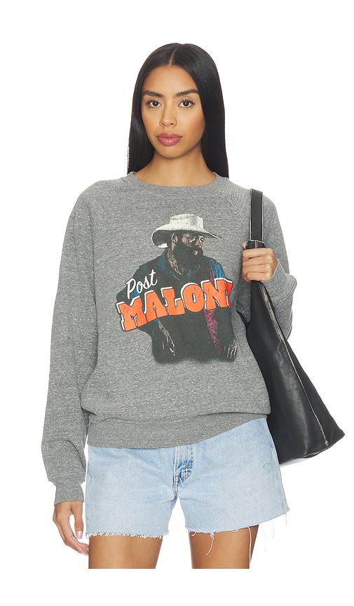 DAYDREAMER Post Malone Posty Leanin Vintage Raglan Sweatshirt | Thumbnail 3 DAYDREAMER Post Malone Posty Leanin Vintage Raglan Sweatshirt | Thumbnail 3