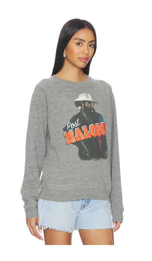 Daydreamer Sudadera Raglán Post Malone Posty Leanin Vintage En Color Gris Talla L  (también En M, S, Xl, Xs). 