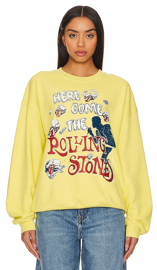DAYDREAMER Rolling Stones Here Comes The Stones Crew in Yellow Cream