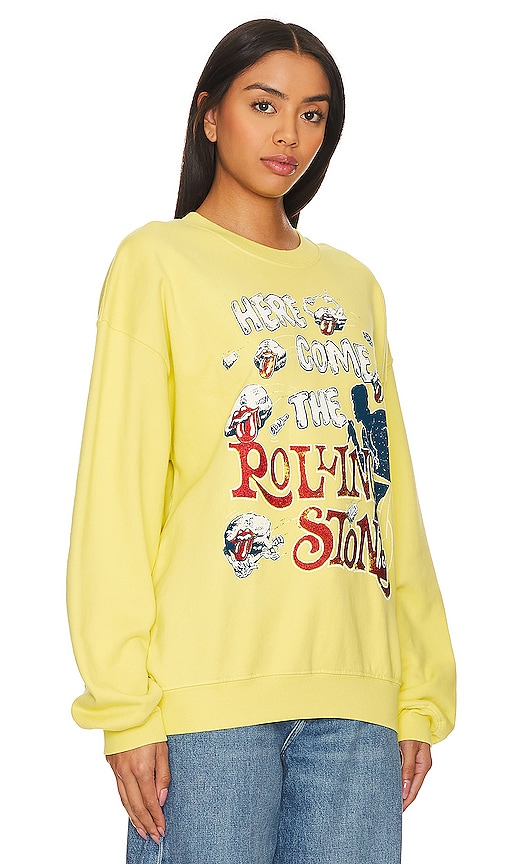 Shop Daydreamer Rolling Stones Here Comes The Stones Crew In Yellow