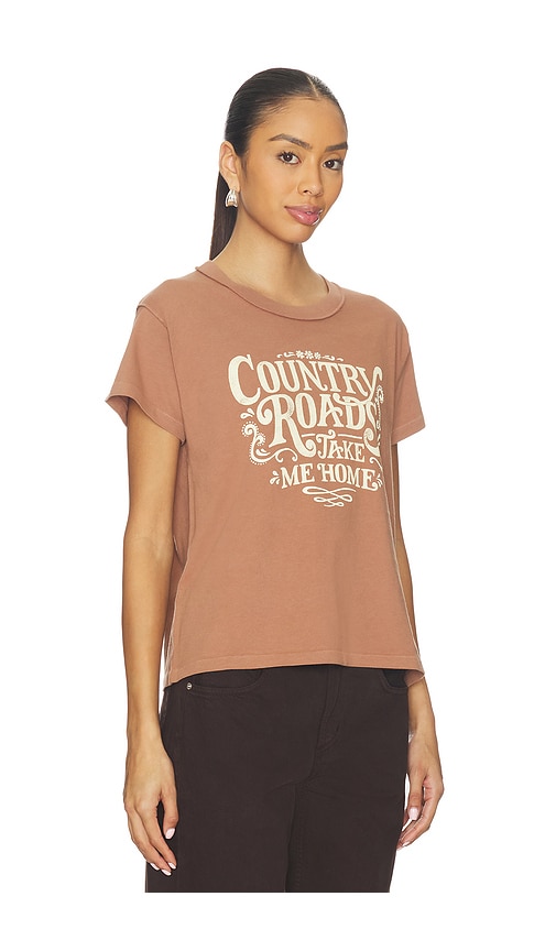  Daydreamer T-shirt Mit Motiv John In Brown. Größe S. Also In Xs. 