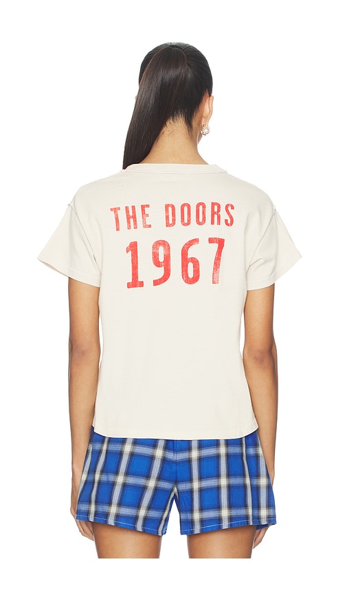  Daydreamer T-shirt Mit Motiv Doors In Cream. Größe S. Also In Xs, M, L. 