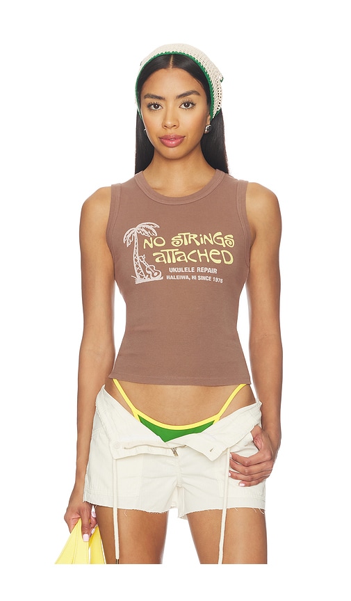 DAYDREAMER No Strings Attached Shrunken Tank Top