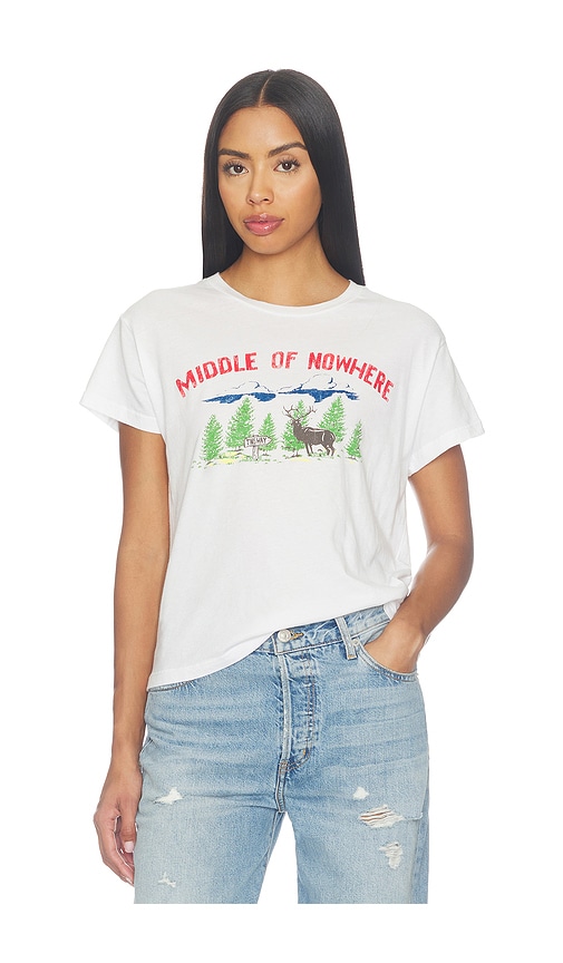 Daydreamer Middle Of Nowhere Solo Tee In White