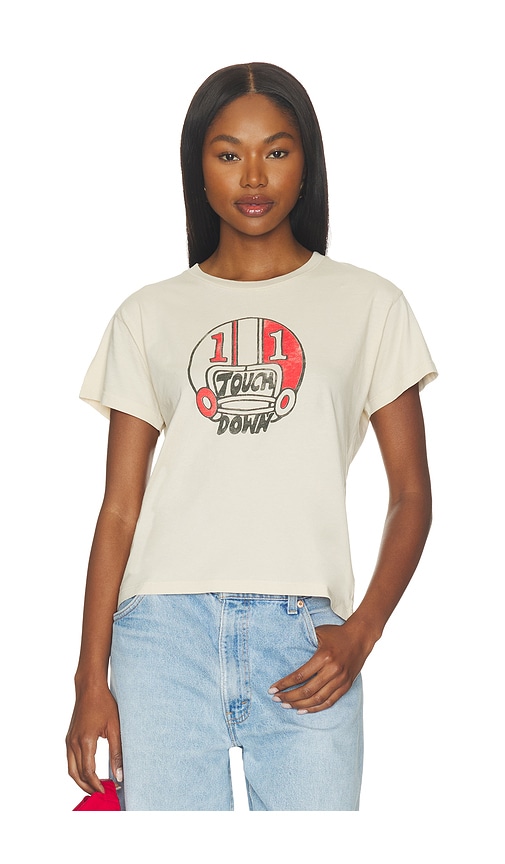 Daydreamer Touchdown Solo Tee In White