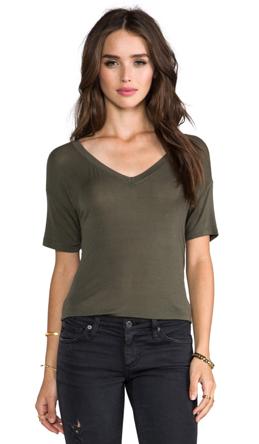 Trapeze V Neck Tee