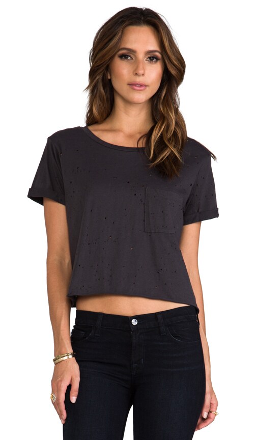 Cropped Pocket Tee