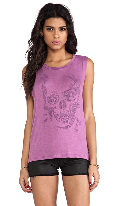 Paisley Calavera Tank