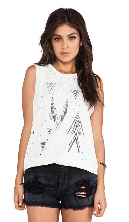 Geometrics Thrashed Muscle Tee