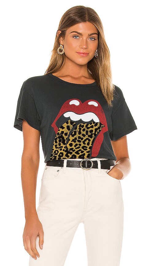 Rolling Stones Leopard Tongue Tour Tee
