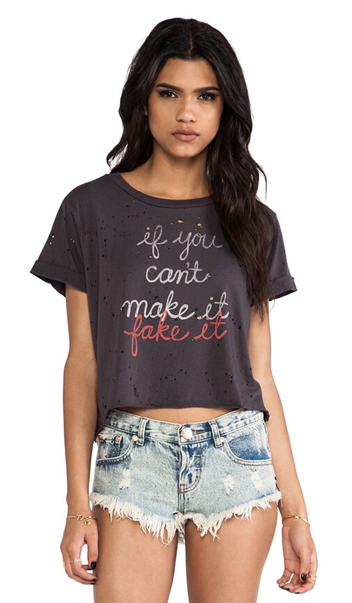 Fake It Thrashed Tee