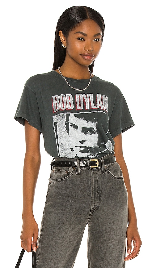 DAYDREAMER Bob Dylan North American Tour Tee in Vintage Black