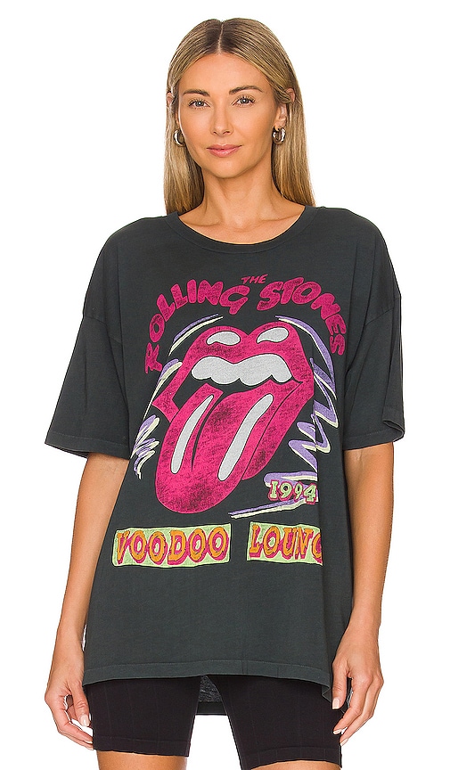 DAYDREAMER Rolling Stones Voodoo Lounge 1994 Merch Tee in Vintage Black