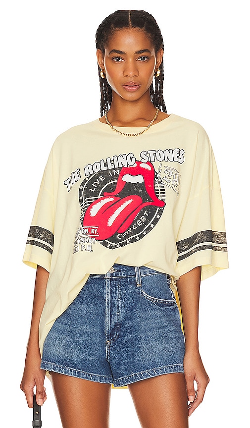 Daydreamer Rolling Stones 1978 Solo Concert Tee- Vintage White