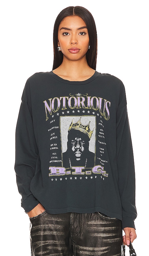 Shop Daydreamer Notorious B.i.g Tee In Black