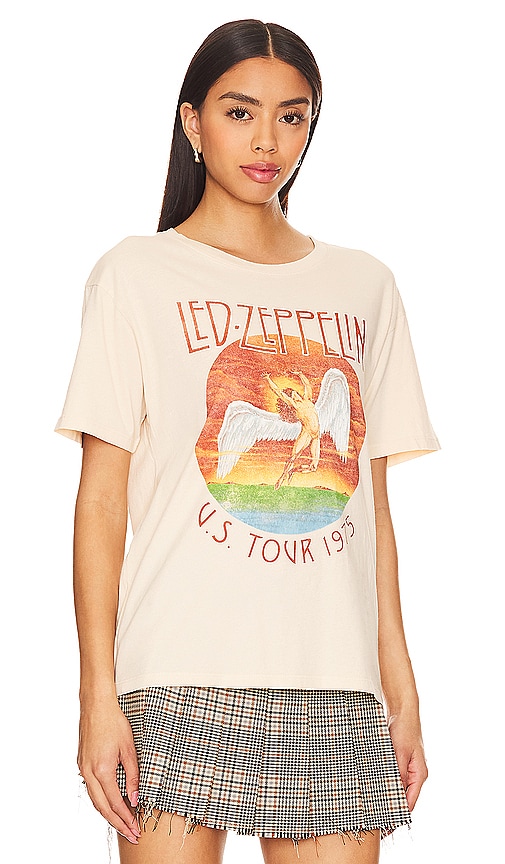 Shop Daydreamer Led Zeppelin Tour 1975 Boyfriend Tee In 沙色