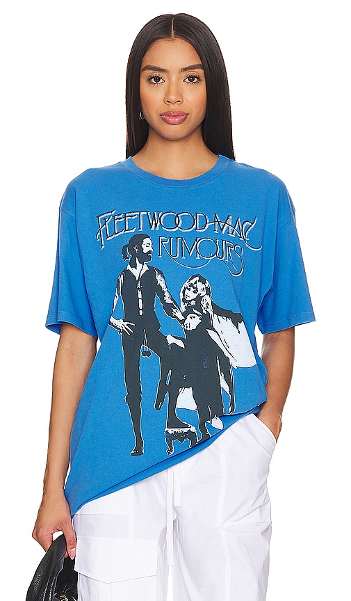 Shop Daydreamer Fleetwood Mac Rumors Tee In 天蓝色