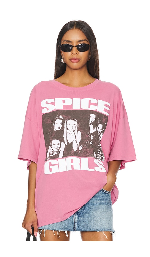 DAYDREAMER Spice Girls Photo Tee in Pink Taffy