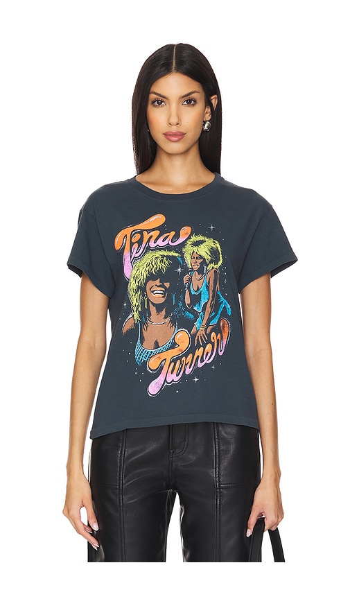 Shop Daydreamer Tina Turner Simply The Best Tour Tee Shirt In 复古黑色