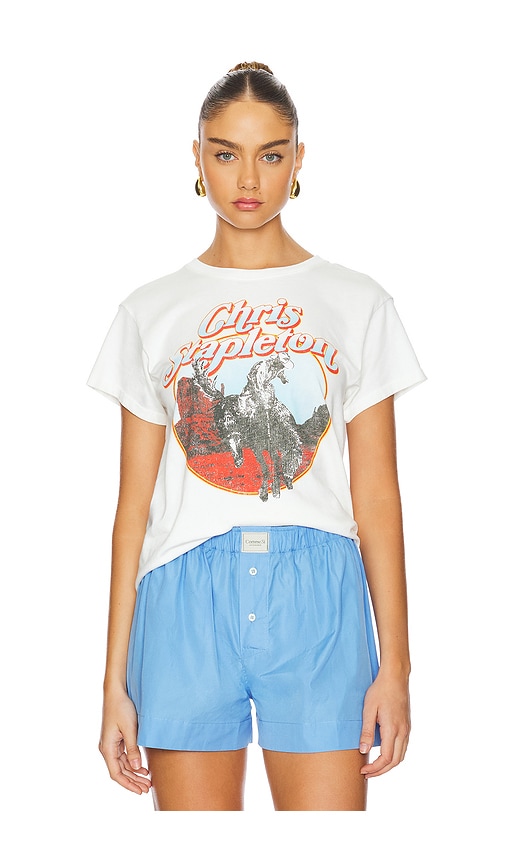 Shop Daydreamer Chris Stapleton Horse And Canyons Tour Tee In White