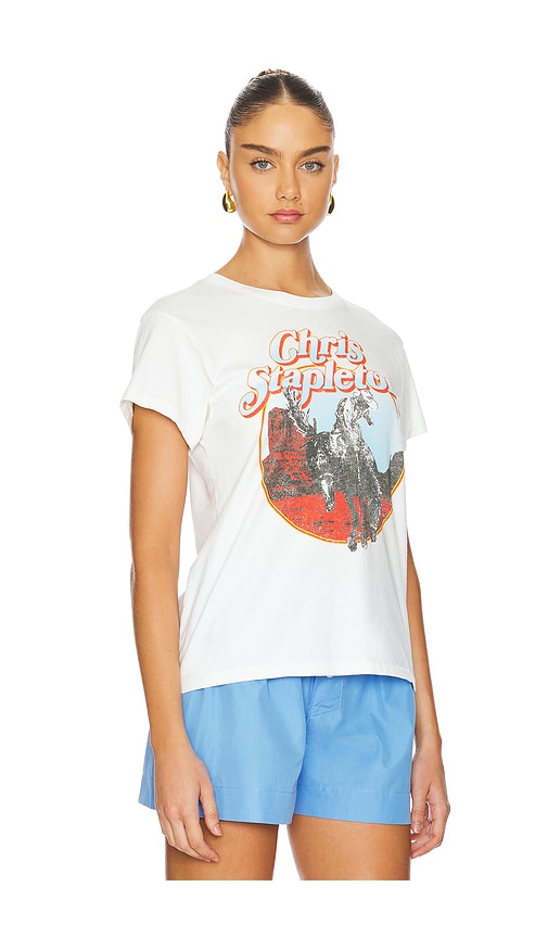 Shop Daydreamer Chris Stapleton Horse And Canyons Tour Tee In White