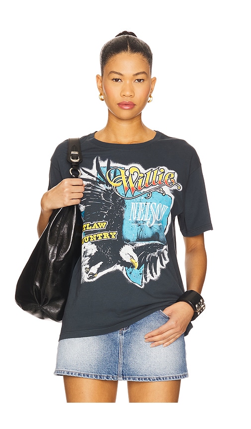 T-SHIRT WILLIE NELSON OUTLAW COUNTRY BOYFRIEND in . Size M, S, XL, XS - DAYDREAMER - Modalova