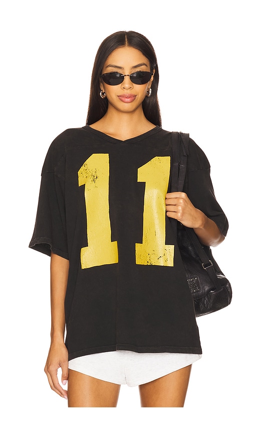Daydreamer Oversized Jersey Shirt In Black