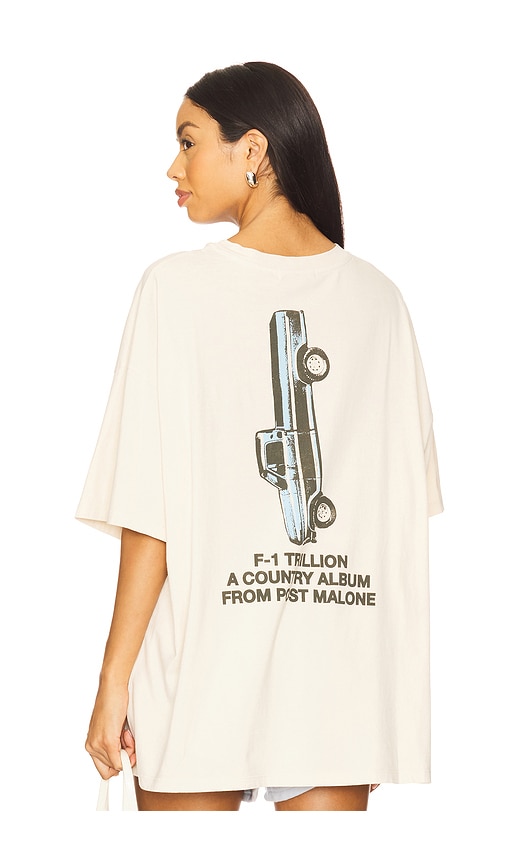 Daydreamer Post Malone F-1 Trillion Album Art Tee In White