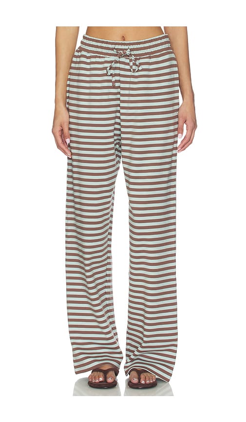 Daily Drills Striped Cotton Pants