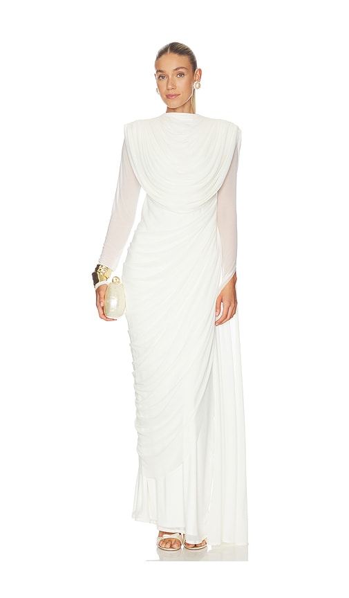 pink long dress casual Opal Pink Long Sleeve Maxi Dress - US 4 main image 0