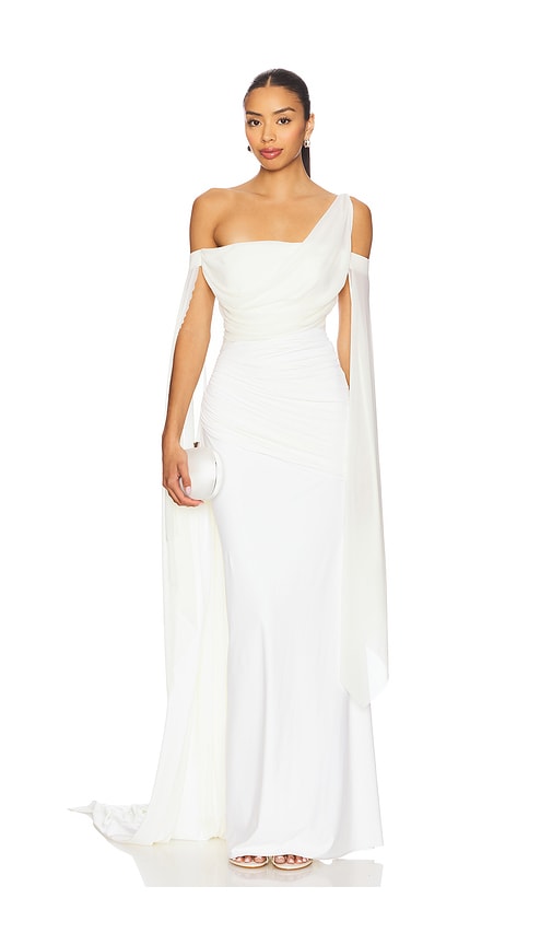 Deme By Gabriella Cynthia Dress In White