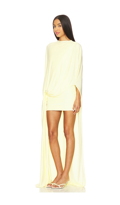 Deme By Gabriella Alexandra Mini Dress In Yellow