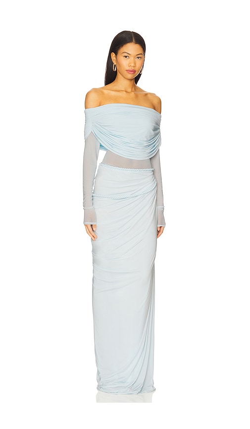 Deme By Gabriella Bella Gown In Blue